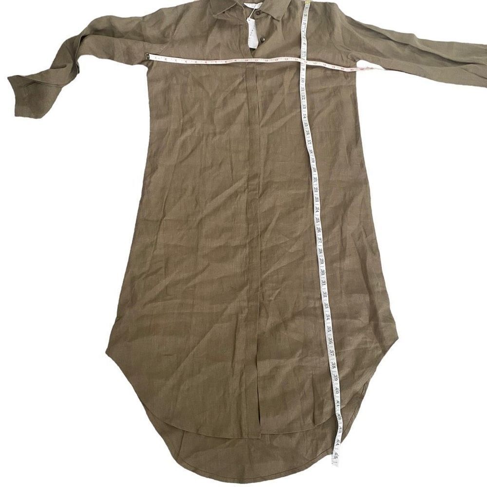 NEW NWT Neu Nomads Shirt Dress Size M/L Sustainable Non Toxic Tencel, M23 - Picture 9 of 12